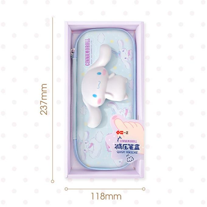 

Tempat Pensil Sanrio Squishy Cinnamoroll Kuromi Melody Kotak Pulpen