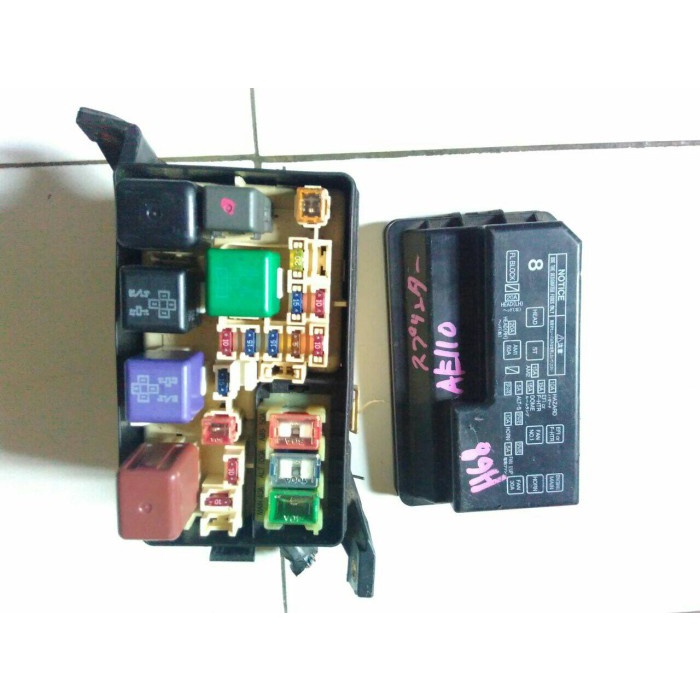{Second} fuse box all new corolla 1.6 Berkualitas