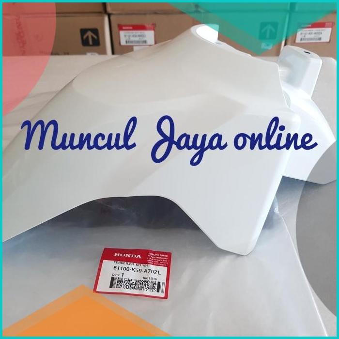 Slebor Spakbor Depan New Vario 150 K59J Putih Terang 61100-K59-A70ZL 1