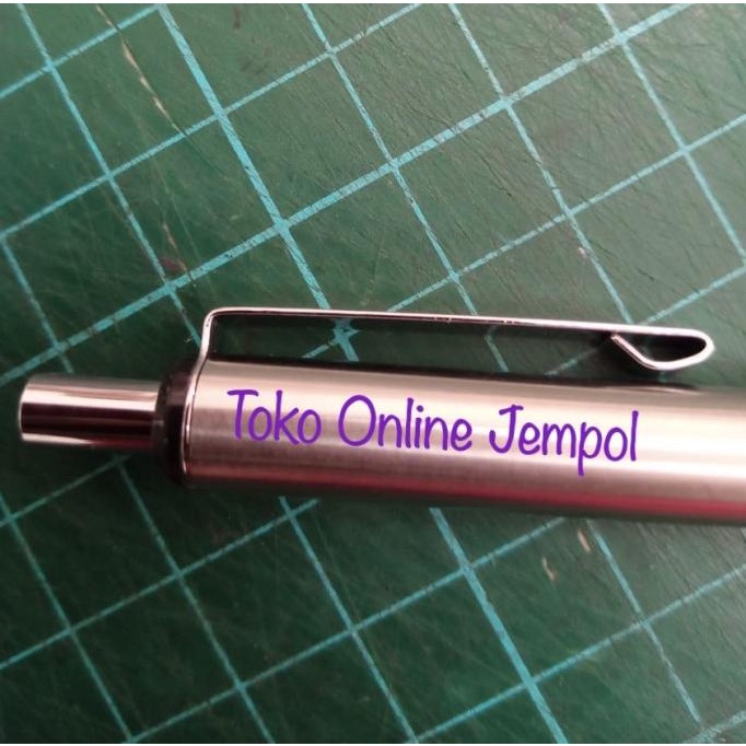 

ATK0659ZB Pulpen F-701 Zebra Body Stainless Pen F701 ballpoint Pen