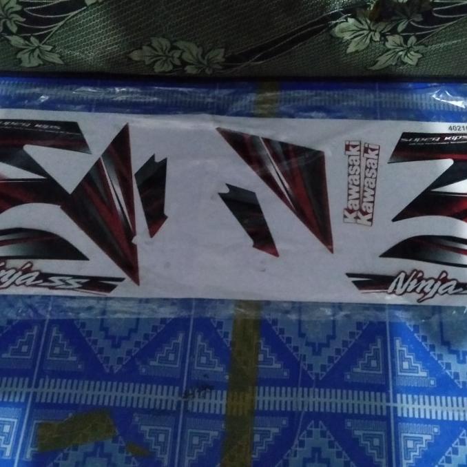 STRIPING STIKER NINJA SS MERAH 2013 ORIGINAL