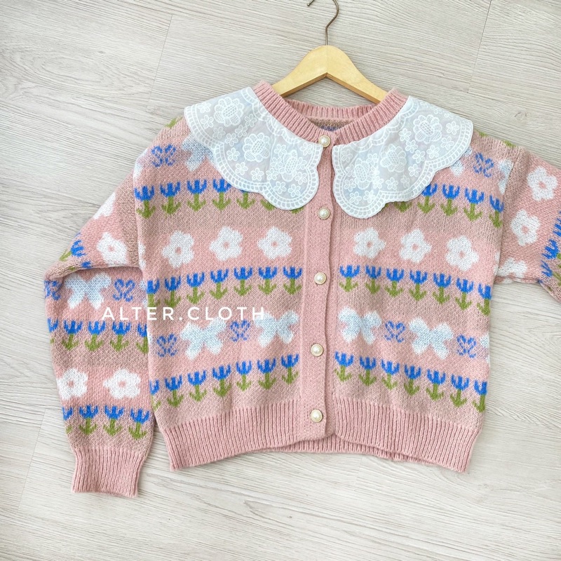 [AMAZED PEOPLE] alter.cloth - YUHEE CARDI Atasan Wanita Lengan Panjang Kardigan Korea Premium Knit