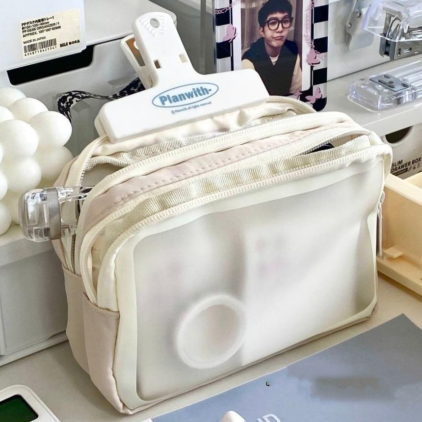 

Tempat Sil Ins Transparan Rubut Berkapasitas Besar Tas A Multifungsi Portabel Siswa Tas Alat Tulis Muatan Daya Tinggi