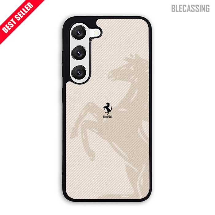 Hardcase Casing Samsung Galaxy S23 S22 S21 S20 S10 S9 S8 Note 20 10 9 FE Plus Ultra 5G Custom Ferrar