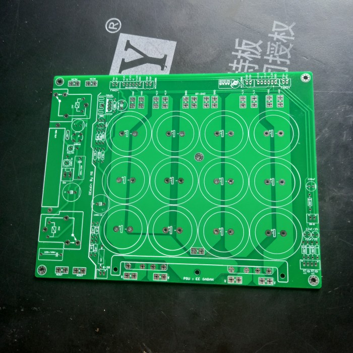 Ready pcb psu class h 12 elco