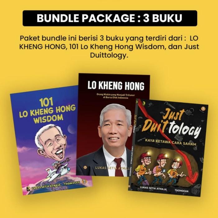 

Bundle 3 Buku: Lo Kheng Hong, Lkh Wisdom, Just Duittology 021