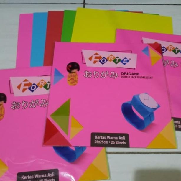 

Kertas Lipat Forte 25X25 Cm / Origami 25 X 25 Cm