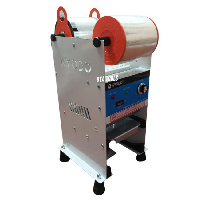 Mesin Press Gelas Minum 12-22 Oz / Mesin Cup Sealer Golden Vist D8