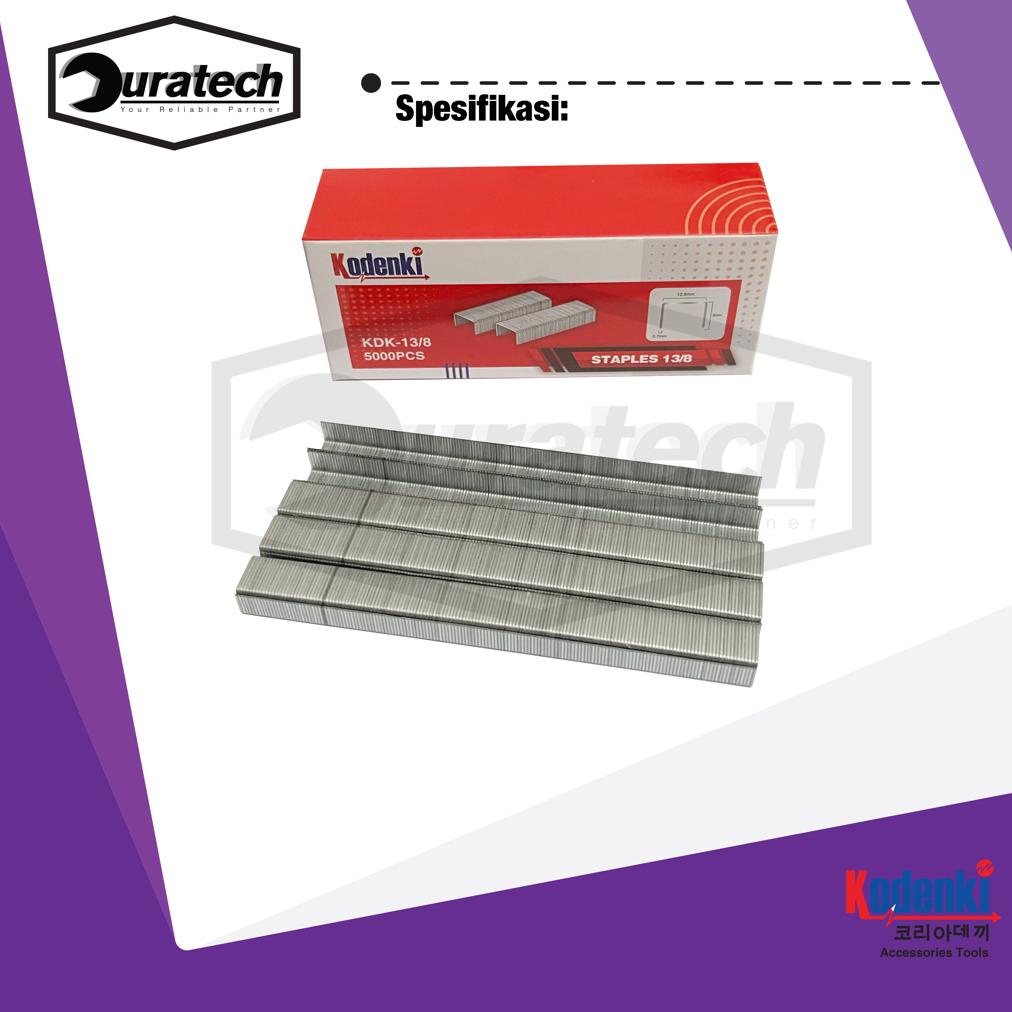 

New Product Kodenki Isi Staples 13/8 Mm Stapler Gun R23 Manual Tembakan Gun Tacker Tangan Isi 5000Pcs - Mata Paku Tembak Gun Taker R23 8Mm Job Motor Sofa Bingkai Kayu Furniture