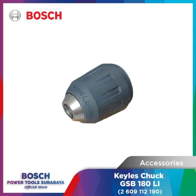 Sparepart Kepala Bor / Keyless Chuck Bosch Gsb 180-Li