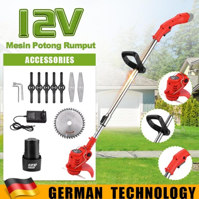 Mesin potong rumput 12V/48V Mesin Pemotong Rumput mesin rumput baterai