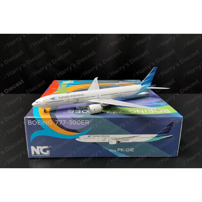 1/400 B777-300ER GARUDA INDONESIA - WONDERFUL PK-GIE BY NG MODEL