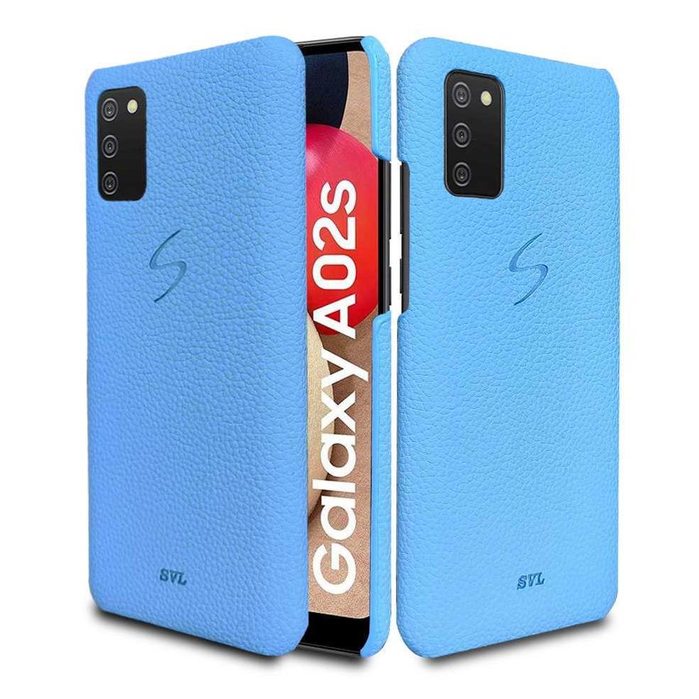 Case Samsung A02S Hardcase SVL Vintage Leather Microfiber