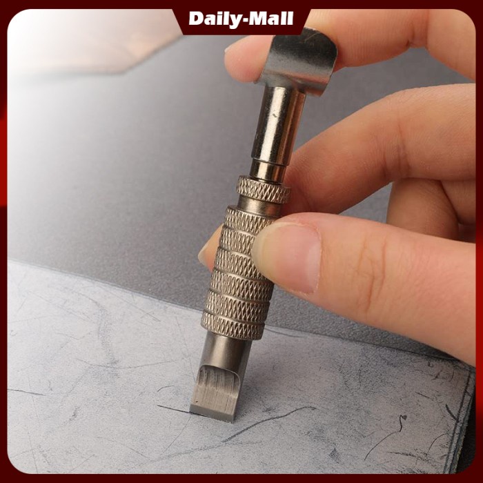 

Pisau Ukir Putar Adjustable Untuk Kerajinan Kulit Handmade Diy