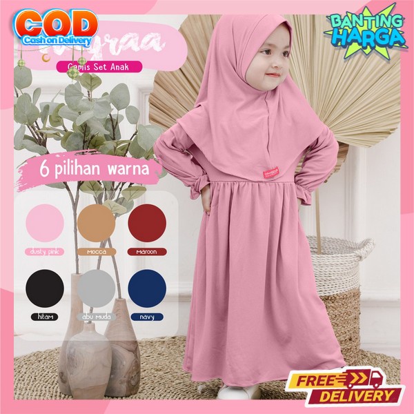 Dress Maxy Tanggung Muslimah Busana Santai Sehari Hari Gamia Ansk Modis Simple Nyaman Digunakan Pake