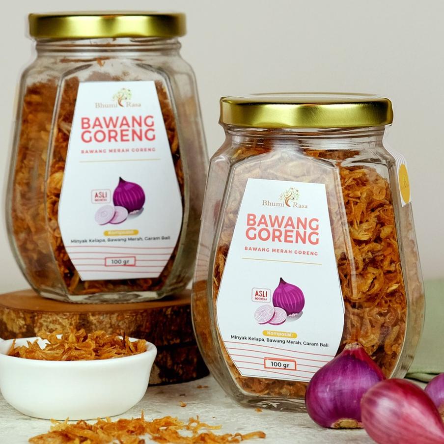 

Bhu Rasa Bawang Goreng Merah - 100 Gr