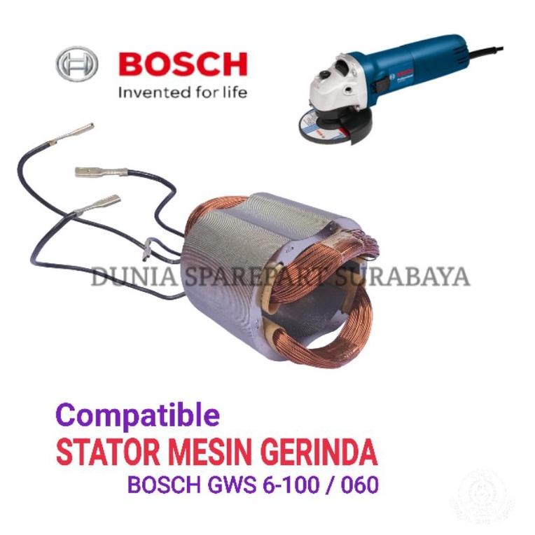 (Cscg-610) Stator Disc Grinder Bosch Gws 060 / Bantalan Field Spul Gerinda Bosch Gws060 / Sepul Guri