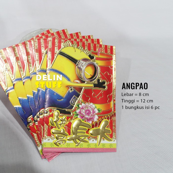 

Produk Terbaik] Angpau Imlek Anak / Amplop / Angpao isi 6 pc