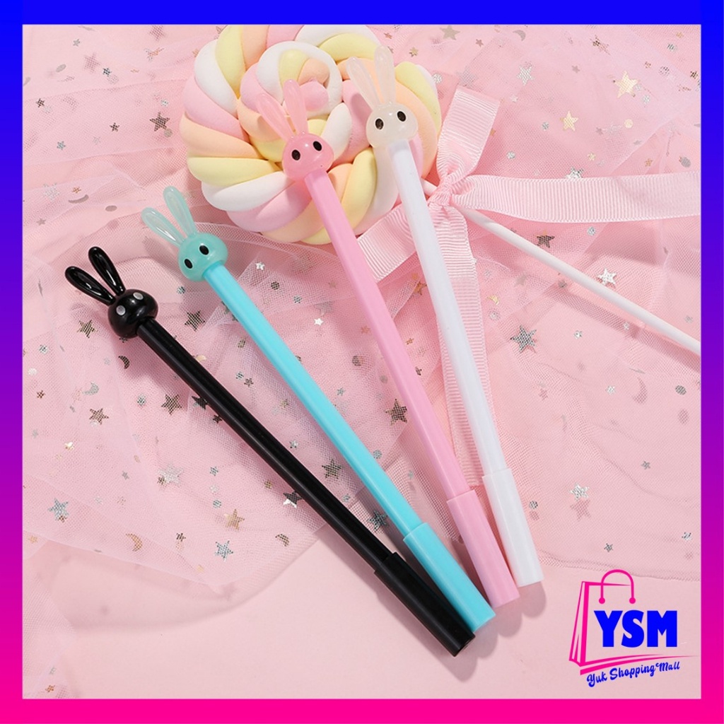 

YSM Pulpen Pena Bentuk Karakter Kepala Kelinci Bolpen Karakter Bunny Lucu Unik Pulpen Karakter Gel Imut Pulpen Gel Pena Murah t