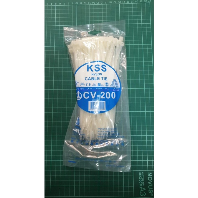

TERLARIS KABEL TIES / KABEL TIS / CABLE TIE CV 200 KSS 20CM CV200