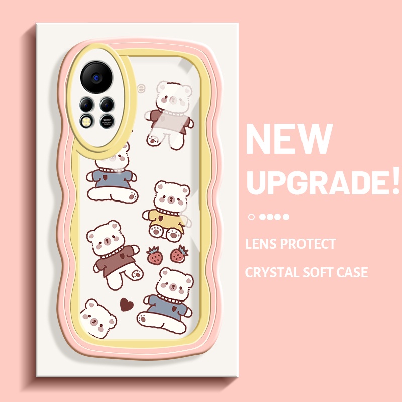 Casing Ponsel untuk Infinix Hot 11S NFC Hot 11 Hot 30 Play Hot 30i Note 30 Pro Note 30 Vip Hot 20s C