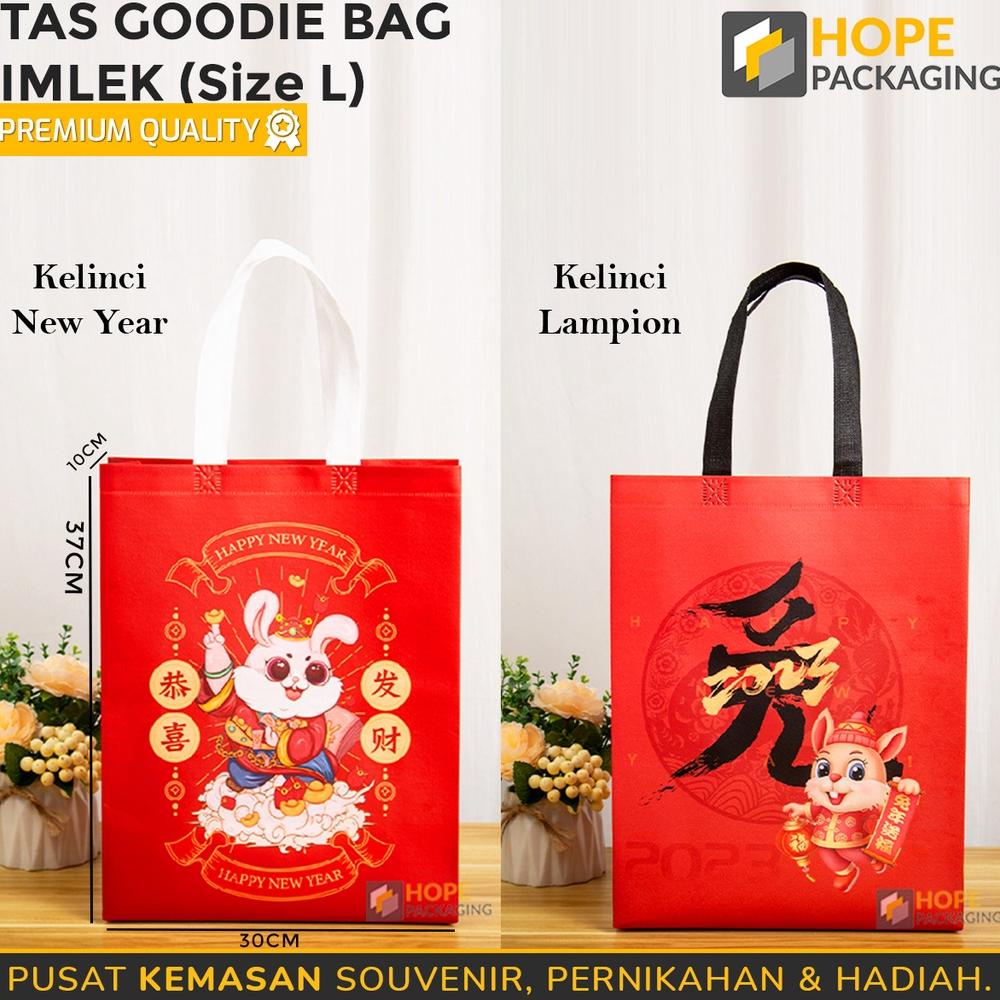 

Sale !! [ Harga / 1 Pcs ] Tas Imlek / Goodie Bag Souvenir Hampers Imlek / Parcel Bag Terlaris