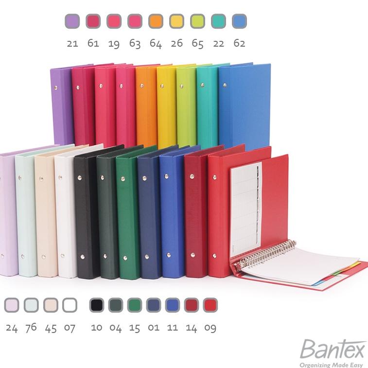 

Bantex Binder Note A5 20 Ring Besi Loose Leaf Multiring Binder Pink 1324 19