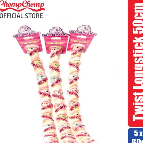 

Sna Marshmallow Chompchomp Twister 60Gr Isi 5 Bungkus