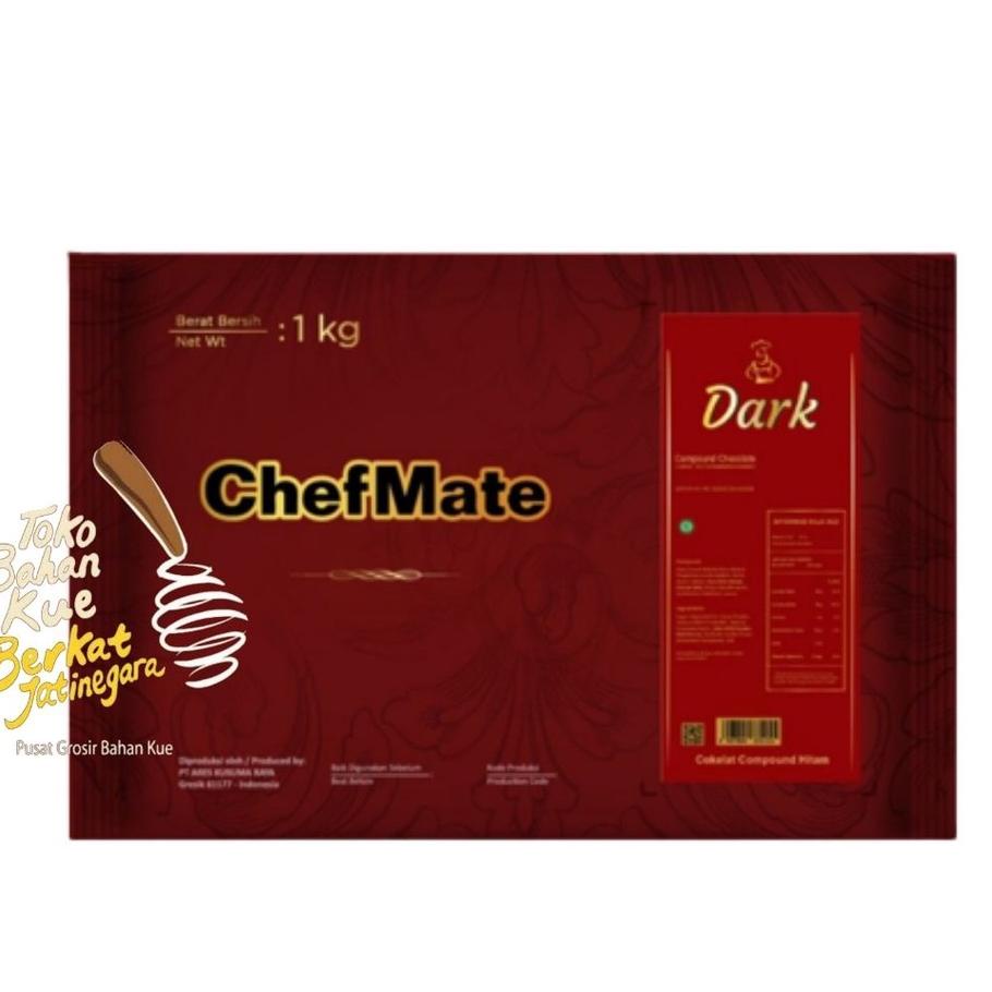 

Coklat Batang Chefmate Dark 1 Kg / Chocolate Compound Cokelat