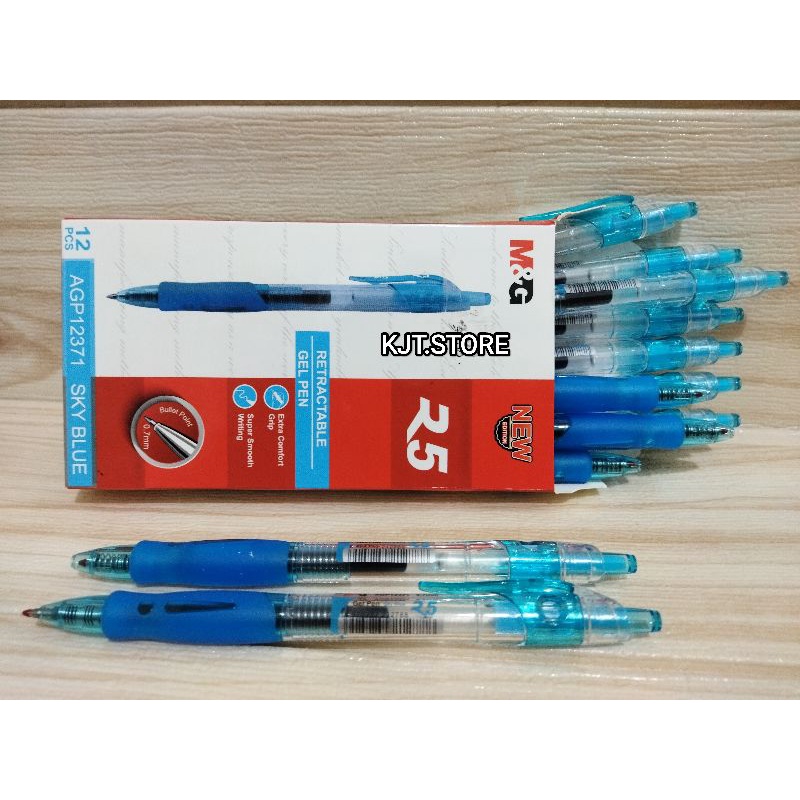 

M&G Retractable Gel Pen 0.7mm Comfort Rubber Grip