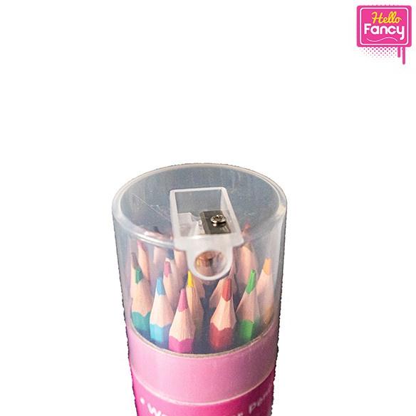 

Berkelas Pensil Warna Tube Squeezy 1 Set 24 Warna + Serutan / Color Pencil 24