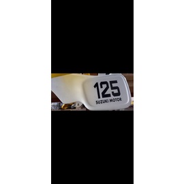 Stiker Side Panel Suzuki Ts125 Stiker Side Cover Stiker Suzuki Ts125 Stiker Ts125 Striping Suzuki Ts