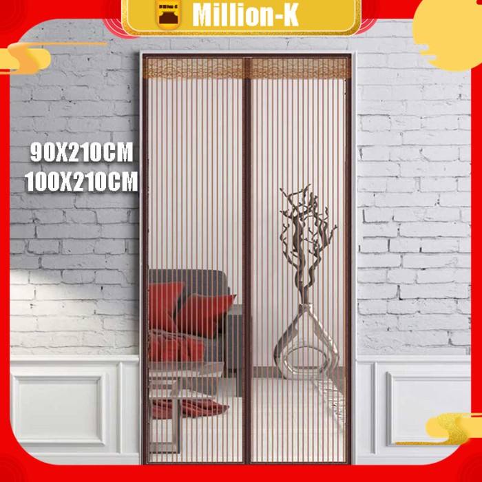 Tirai Pintu Magnet Tirai Pintu Magnet Gorden Magnet Anti Nyamuk