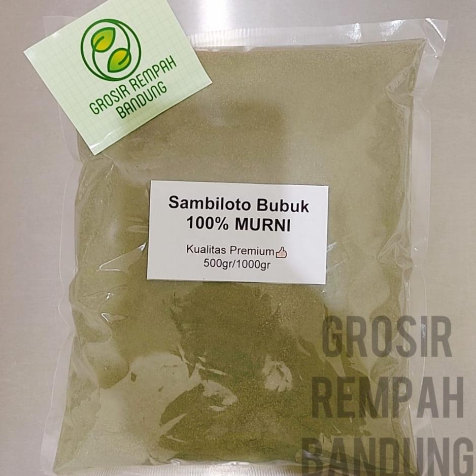 

Sambiloto Bubuk / Murni / Rempah / Kualitas Terbaik