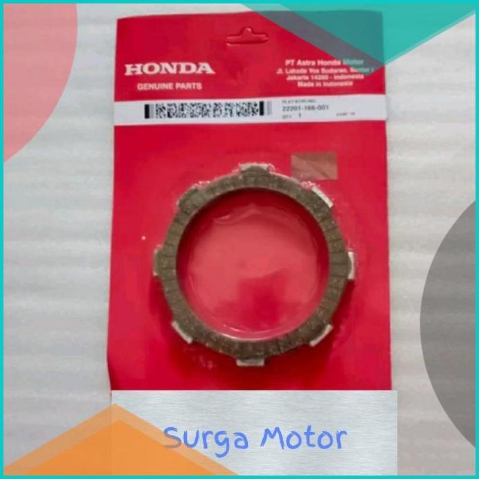 Kampas Kopling Grand Supra X 100 Revo 100 Fit Legenda Tiger ORI HONDA