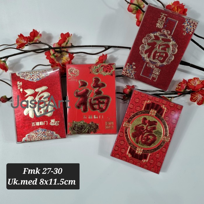 

Angpao Imlek / Amplop Imlek Kemasan Mika Angpao Imlek 2024 Angpao Fu ((_Baca Diskrips_I))