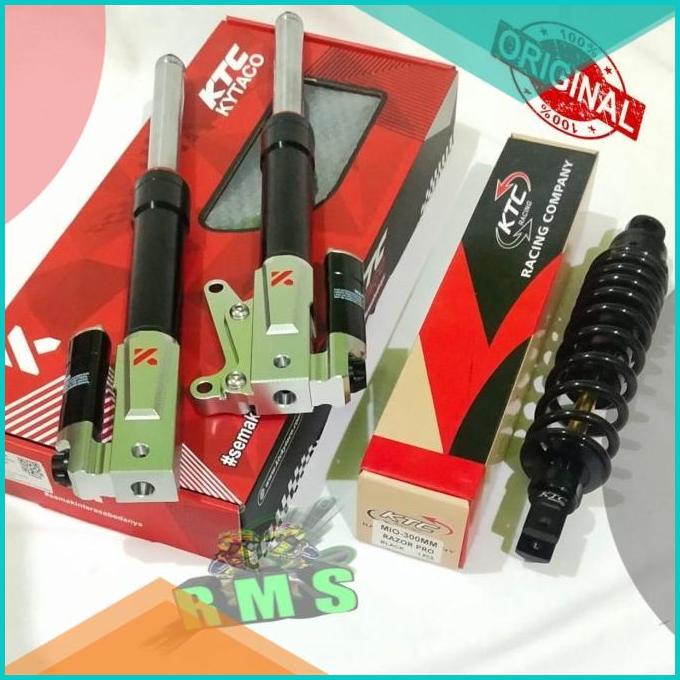 Paketan Shock Depan + Shock Belakang KTC Mio, Mio J, Xeon, Fazzio N dl