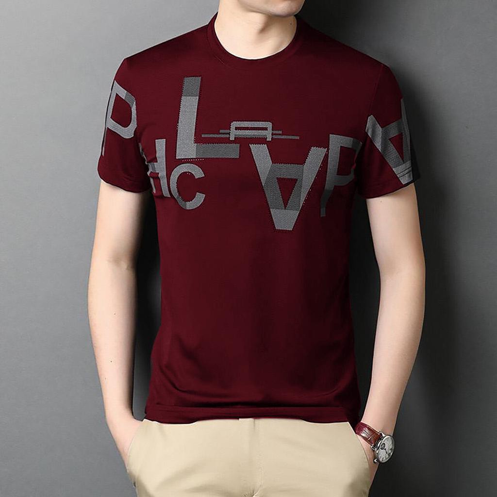 Kaos Pria Dewasa Terbaru 2023 Distro Keren Tshirt Branded Bju Viral 2024 Korea Premium Shirt Men Baj