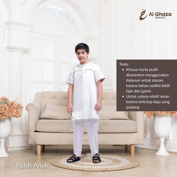 Kurta Pakistan Premium/Kurta Hasan Set Lengan Pendek/Baju Koko Anak