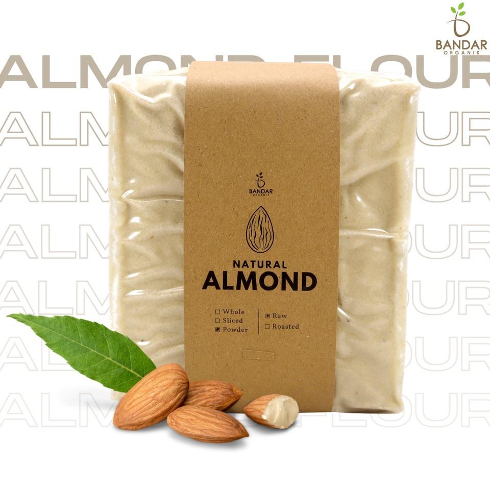 

Tepung Almond Natural / Almond Flour Blanched / Almond Bubuk Bandar Organik