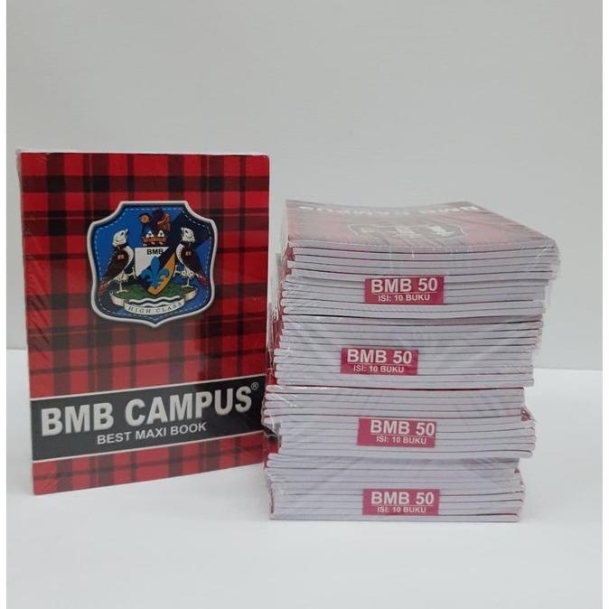 

Diskon !!! Januari Termurah Buku Tulis Bmb 50 Lembar Ukuran Campus 1 Pack / 10 Pcs - Siap Kirim