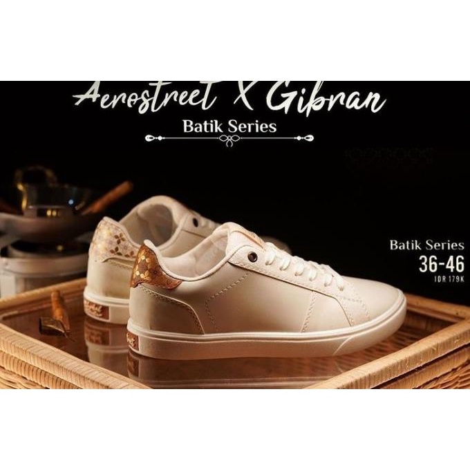 SEPATU LIMITED AEROSTREET X GIBRAN BATIK SERIES ASLI ORIGINAL 16novz3