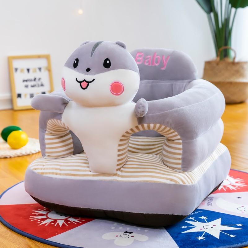 [BABY'S NEEDS] SB Tipe 3 Sofa Bayi Jumbo Lucu Sofa Bayi Motif Hewan Sofa untuk Belajar Duduk Bayi