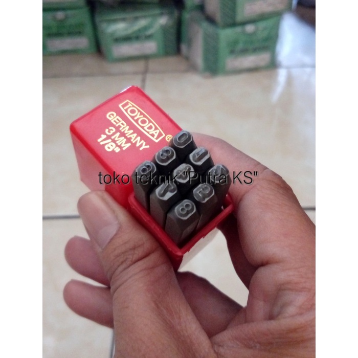 

Promo Alat Ketok Angka 3Mm Made In Germany