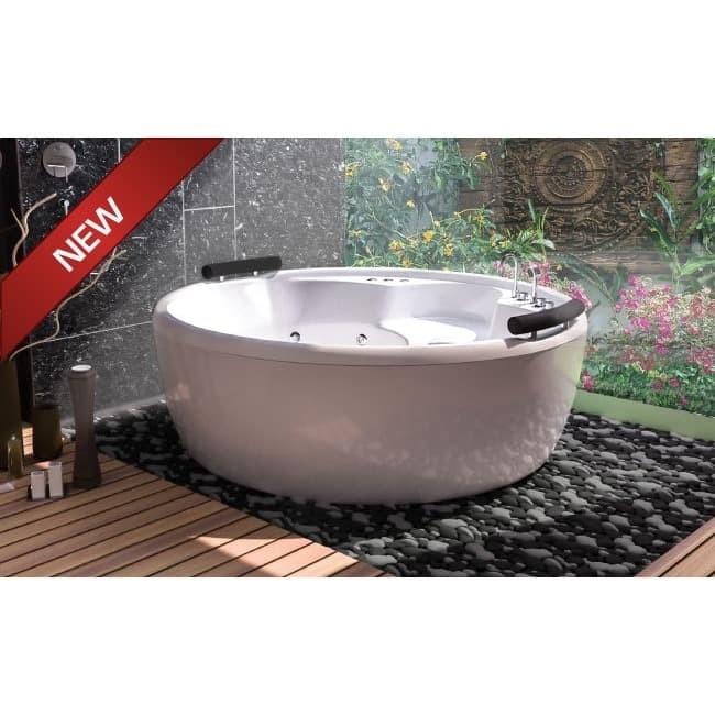 Promo Meridian Bathtub Standing Queen Spa Plus Jacuzzi Mini Pool
