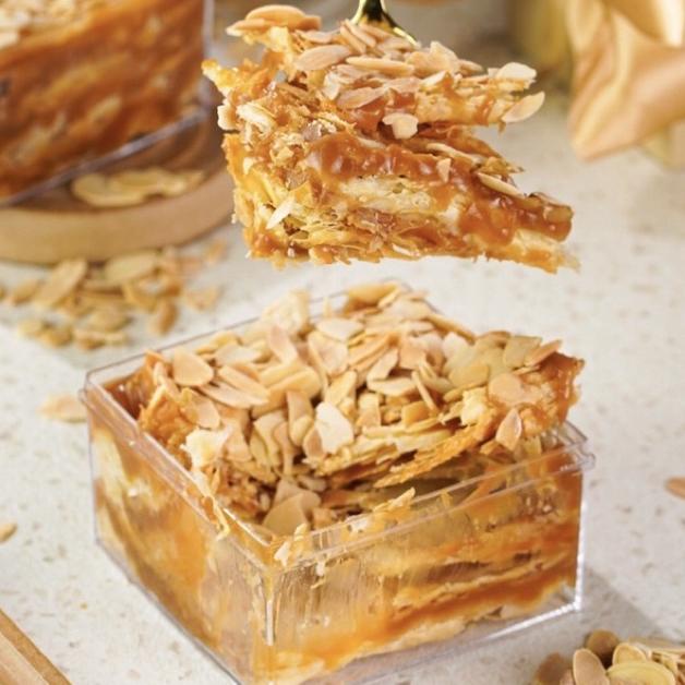 

Bittersweet By Naa Caramel Layer Puff Dessert Pastry Box