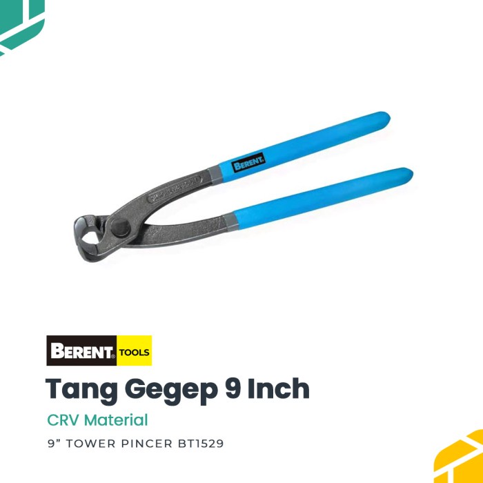 Terbaik Berent Tower Pincer / Tang Gegep / Tang Kakatua / Catut 9 Inch Bt1529