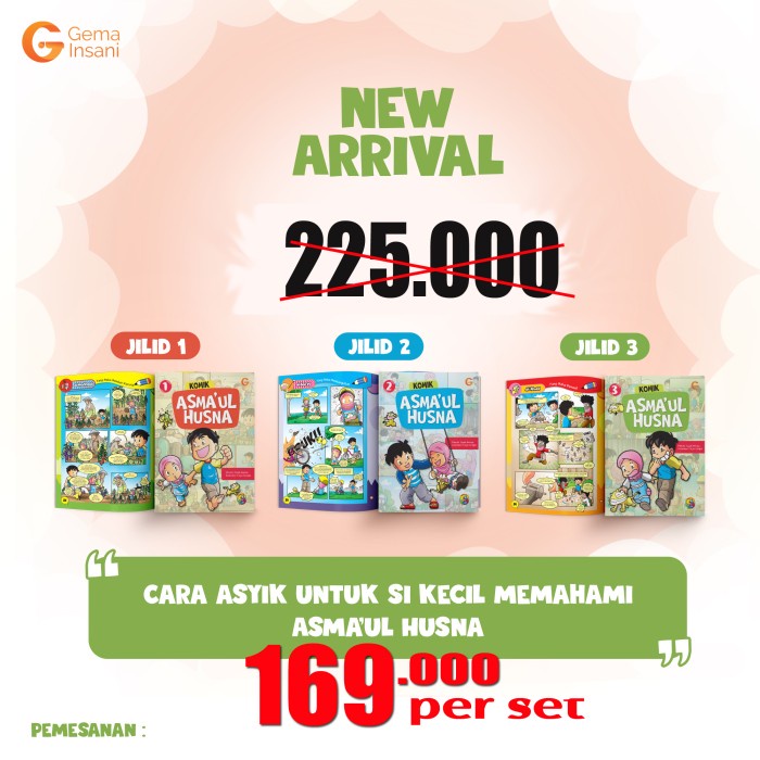 

Disc!! Seri Komik Asmaul 3 Jilid