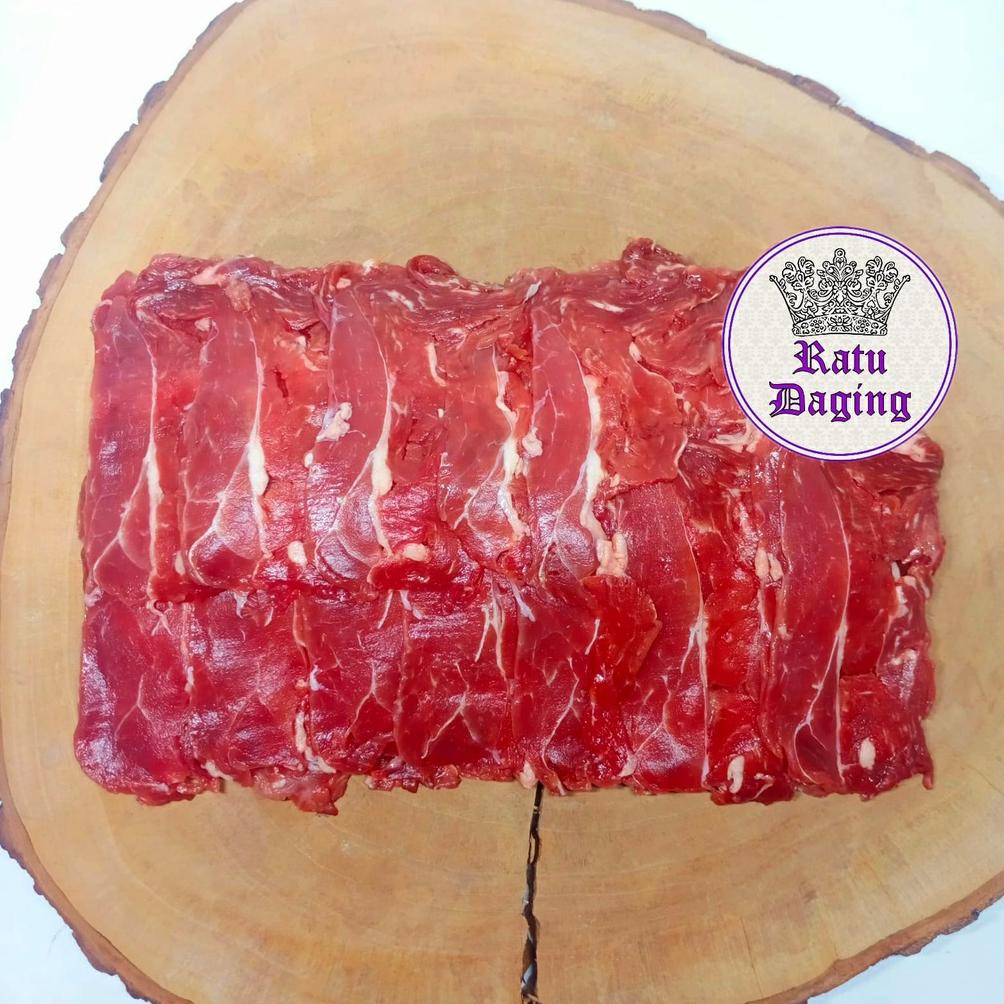 

Ready Premium Beef Slice / Sukiyaki / Teriyaki Slice @1kg