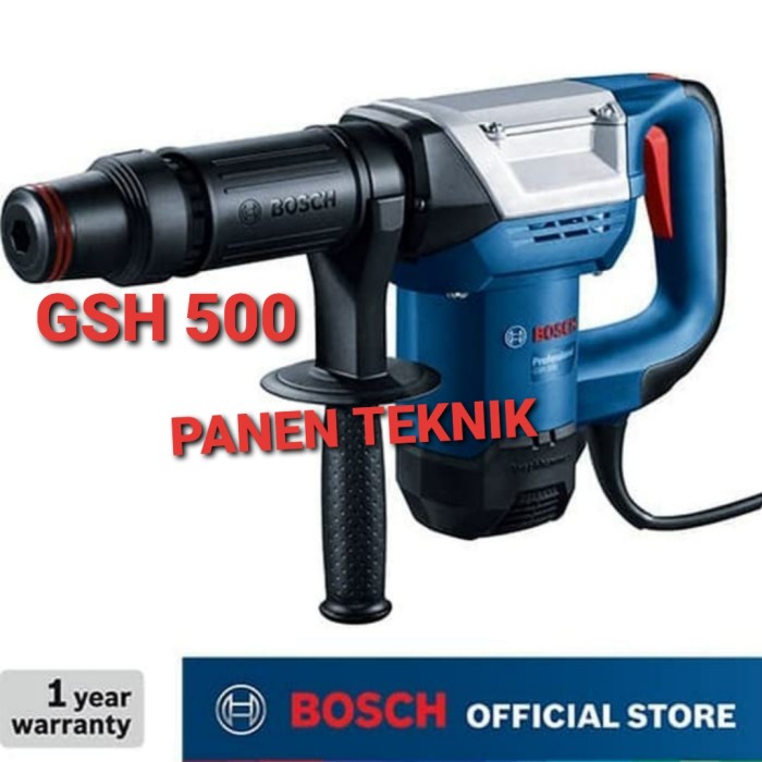 Bosch Gsh 500 Mesin Bor Bobok Demolution Hammer Hexagon Original Dan Terpercaya